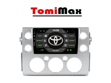 Toyota FJ CRUISER Android 14 autorádio s WIFI, GPS, USB, BT (HW výbava QLED 8 Core 8GB+128GB HIGH - iba displej A,C)