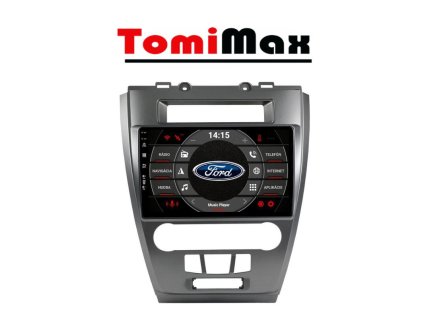 Ford Fusion Android 14 autorádio s WIFI, GPS, USB, BT (HW výbava QLED 4 Core 2GB+32GB LOW - iba displej A,C)