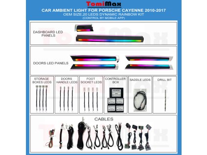 10 17 Cayenne ambient light (dynamic) 20Leds