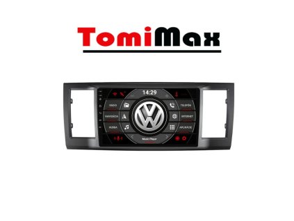 Volkswagen T6 Android 14 autorádio s WIFI, GPS, USB, BT (HW výbava QLED 4 Core 2GB+32GB LOW - iba displej A,C)