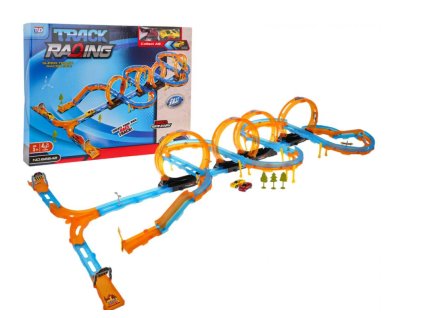 Pretekárska autodráha Race track – 74 prvkov