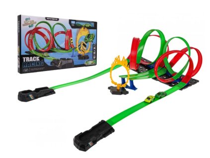 Pretekárska dráha so slučkami Fire speed Track