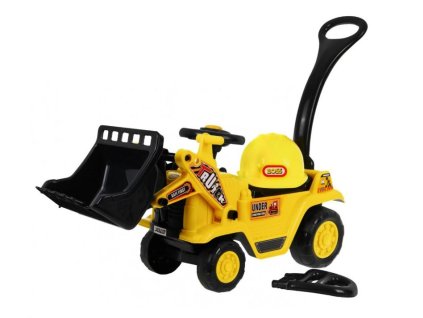 Odrážadlo bager s lyžicou + nočník 2v1