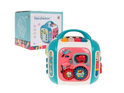 Interaktívny modrý box