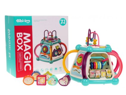 Multifunkčná, magická kocka 7 v 1 pre najmenších