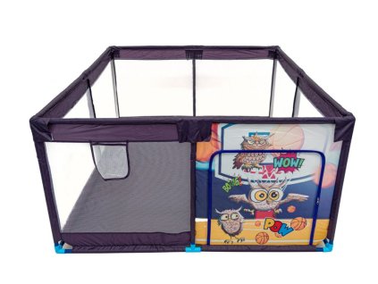 Veľká Detská Ohrádka 195 x 155 cm Sova