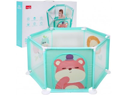 Malá detská ohrádka s motívom zvieratiek