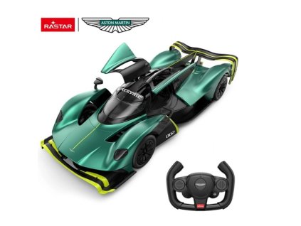 R/C formula Aston Martin Valkyrie Rastar 1:14 - tmavozelená