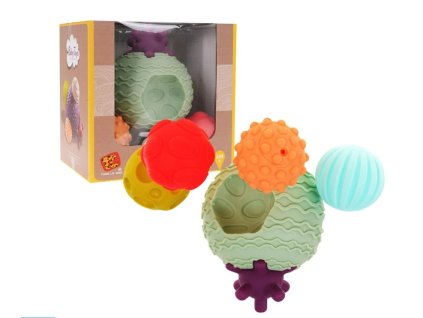 Senzorická lopta do kúpeľa + príslušenstvo