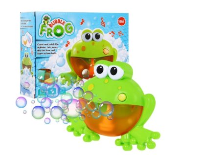 Bublinový stroj – žabka