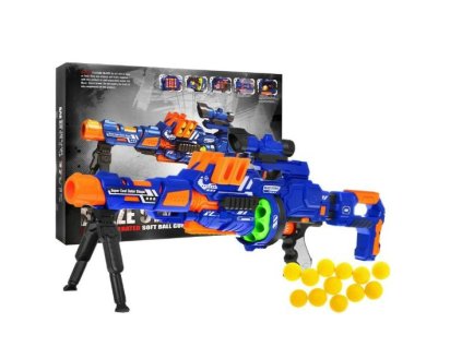 Detský samopal s penovými guličkami