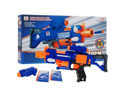 Detská pištoľ + 10 penových nábojov