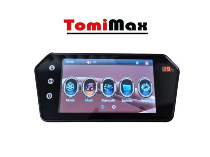 7 TFT LCD spätné zrkadlo s bluetooth, USB, SD NEW