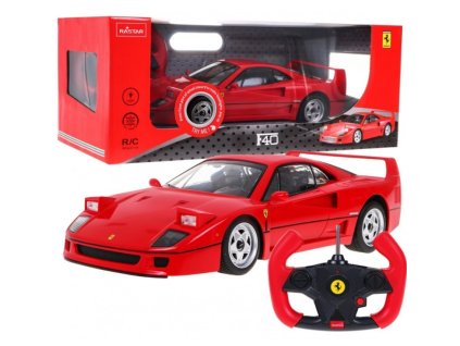 Autíčko Ferrari F40 R / C 1:14 RASTAR červené