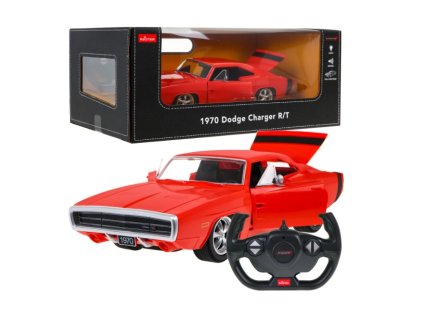 Auto R/C Dodge Charger R/T 1:16 RASTAR – oranžové