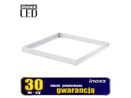 ramka natynkowa oprawa do panela led slim 60x60cm inoxx pan plf 60 fs i820