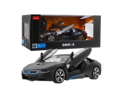 Auto R/C BMW i8 GTE 1:14 RASTAR – čierne