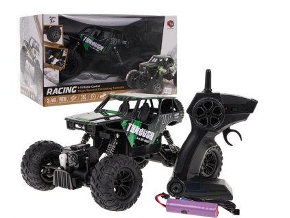 RC Auto Crawler 4x4 Racing 78 na diaľkové ovládanie, zelené