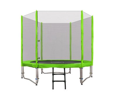 Záhradná trampolína RAMIZ SKY 8FT/244 cm - zelená