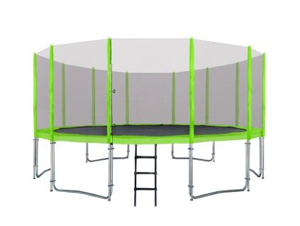 Záhradná trampolína SkyRamiz 487 cm 16 stôp pre deti zelená + príslušenstvo