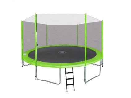 Záhradná trampolína SkyRamiz 427 cm 14 stôp pre deti zelená + príslušenstvo