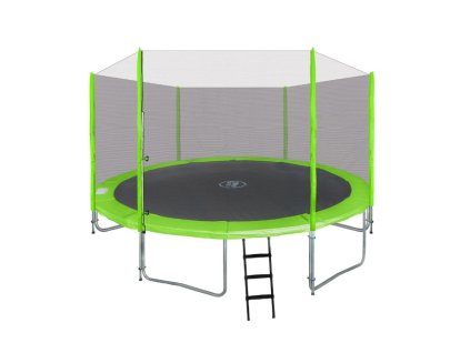 Záhradná trampolína SkyRamiz 366 cm 12 stôp pre deti zelená + príslušenstvo