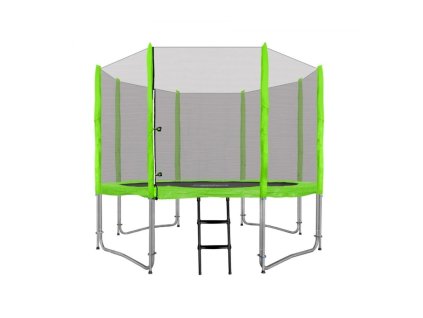 Záhradná trampolína SkyRamiz 305 cm 10 stôp pre deti zelená + príslušenstvo