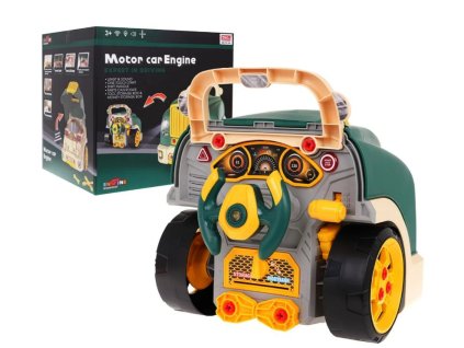 Pojazdná dielňa auto – zelená