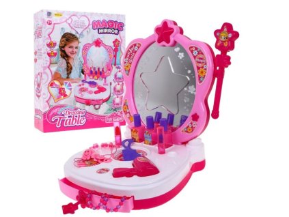 Sada na líčenie so zrkadlom + svetlo