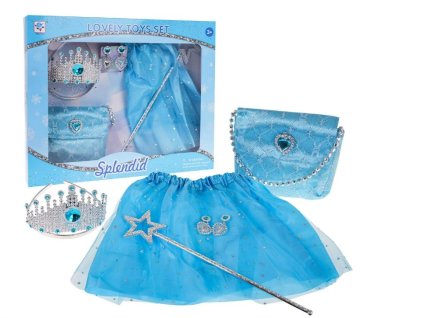 Sada pre malú princeznú so šatami a doplnkami
