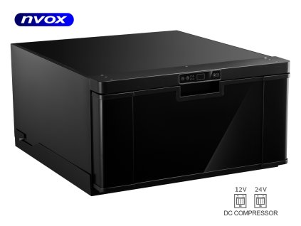 lodowka turystyczna samochodowa szufladowa 40l sprezarkowa 12v 24v nvox k40dr i1181