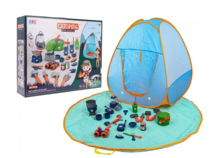Mega kempingová súprava s stanom a príslušenstvom