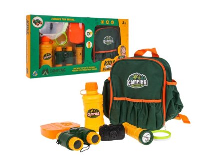 Súprava malého objaviteľa s batohom a doplnkami