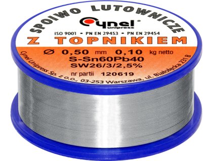 9631# Plechovka 0,50/100g/spojivo lc60-fsw26 cynel
