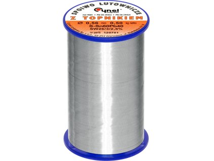 0574# Cín 0,56/500g/spájka lc60-sw26 cynel