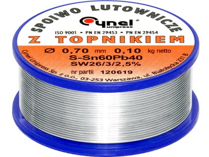 9632# Plechovka 0,70/100g/spojivo lc60-fsw26 cynel