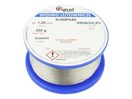 9412# Cín 1,20/250 g/spájka lc60-sw26 cynel