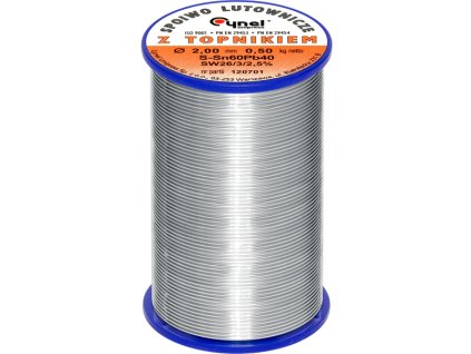 9630# Cín 2,00/500 g/spájka lc60-sw26 cynel