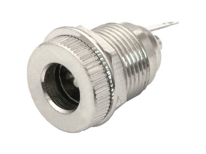 2110# DC zásuvka 2.1/5.5 kovová so závitom