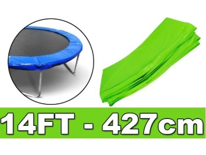 Ochranný golier SkyRamiz Green Spring pre záhradnú trampolínu 427 cm/14 stôp