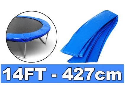 Ochranný golier SkyRamiz Blue Spring pre záhradnú trampolínu 427 cm/14 stôp