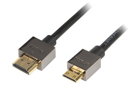 92-618# HDMI-mini HDMI strieborný konektor 1,5 m