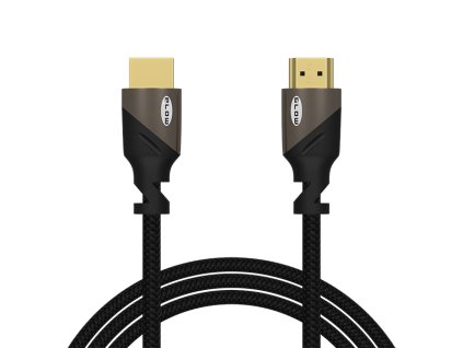 92-642# Prémiový HDMI-HDMI konektor 5m čierny 4k 2.0