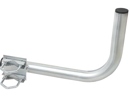 76-941# Bočná balkónová kľučka 400 ľavá + U-skrutky