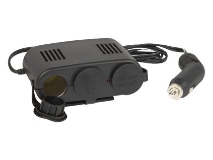 96-866# Adaptér do autozapaľovača 1x zástrčka/3x zásuvka + kábel CS-31"