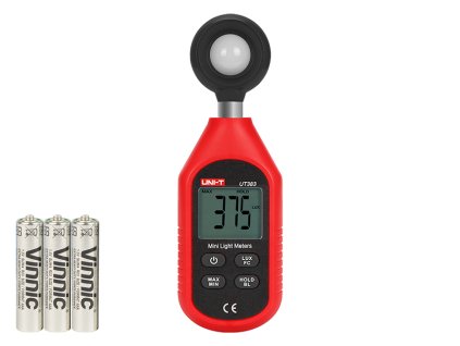 9295# UT383 Luxmeter na meranie intenzity svetla uni-t