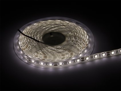 70-734# LED pásik neutrálna biela 5050 5m/300 vodeodolný