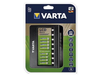 75-475# LCD multifunkčná nabíjačka+ VARTA