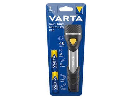 71-341# F20 Varta Denné svetlo Multi LED Ručné svietidlo 9 x 5 mm LED