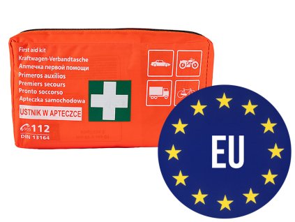 44-251# Autolekárnička „DIN materiál + náustok“